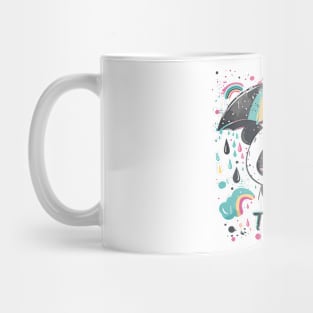 Terrific Tuesdays: Kawaii Panda & Rainbows Mug